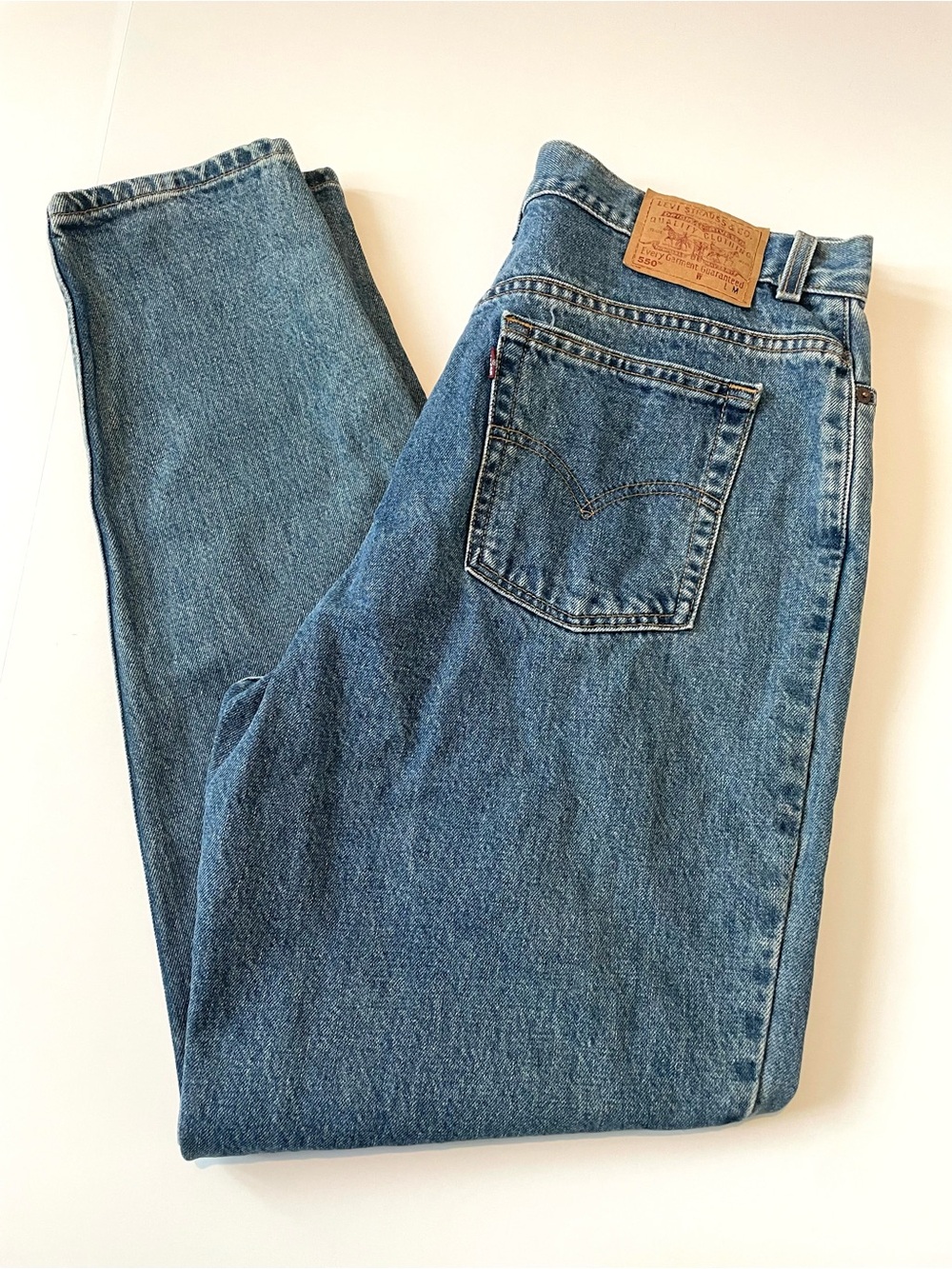 Vintage Levi's 550 Women's 18W Relaxed Fit Tapered Leg Mom Jeans USA 90s